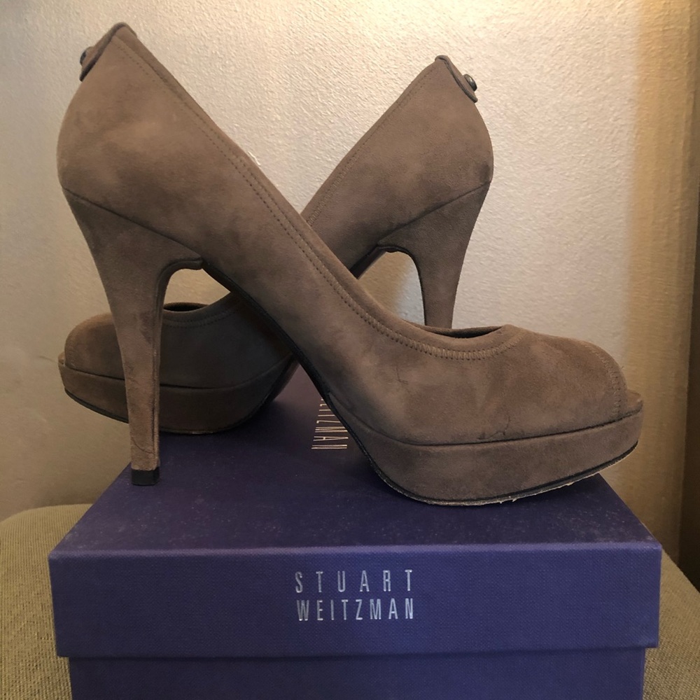 Stuart Weitzman Open Toe Pumps - image 5
